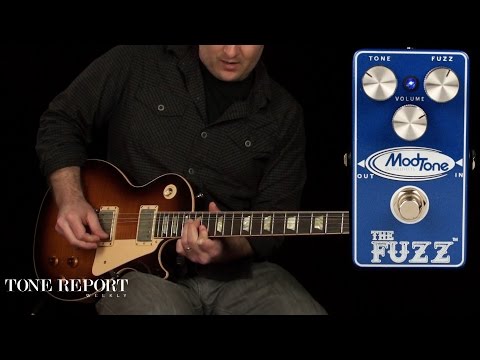ModTone Mini Mod Fuzzer (Fuzz Pedal Review) - YouTube